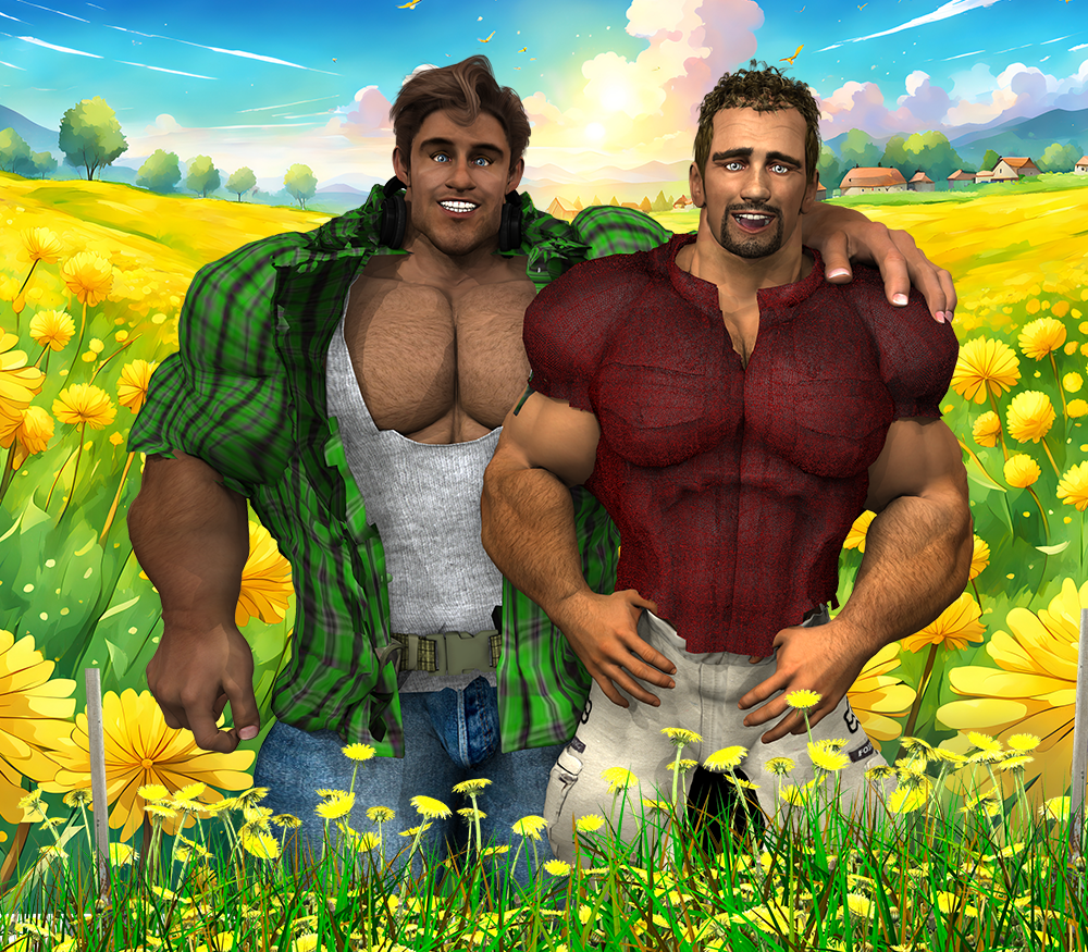 BEN (LF) & CRIMSON (RT)